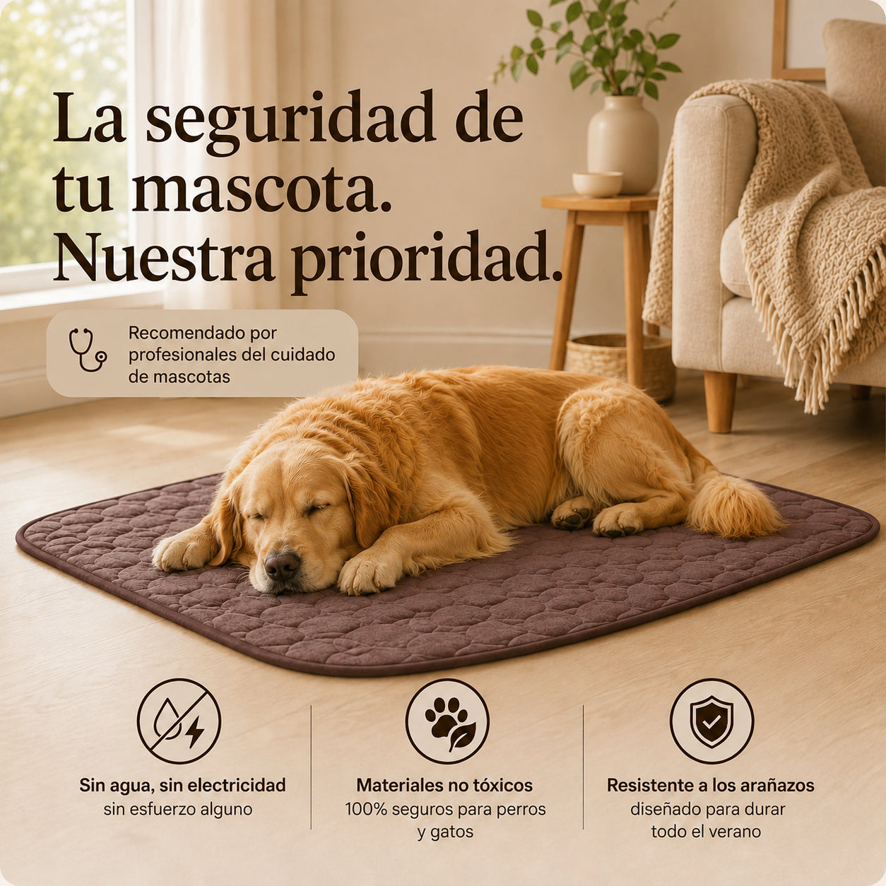 FrescoPad™ — Alfombrilla Refrescante para perros