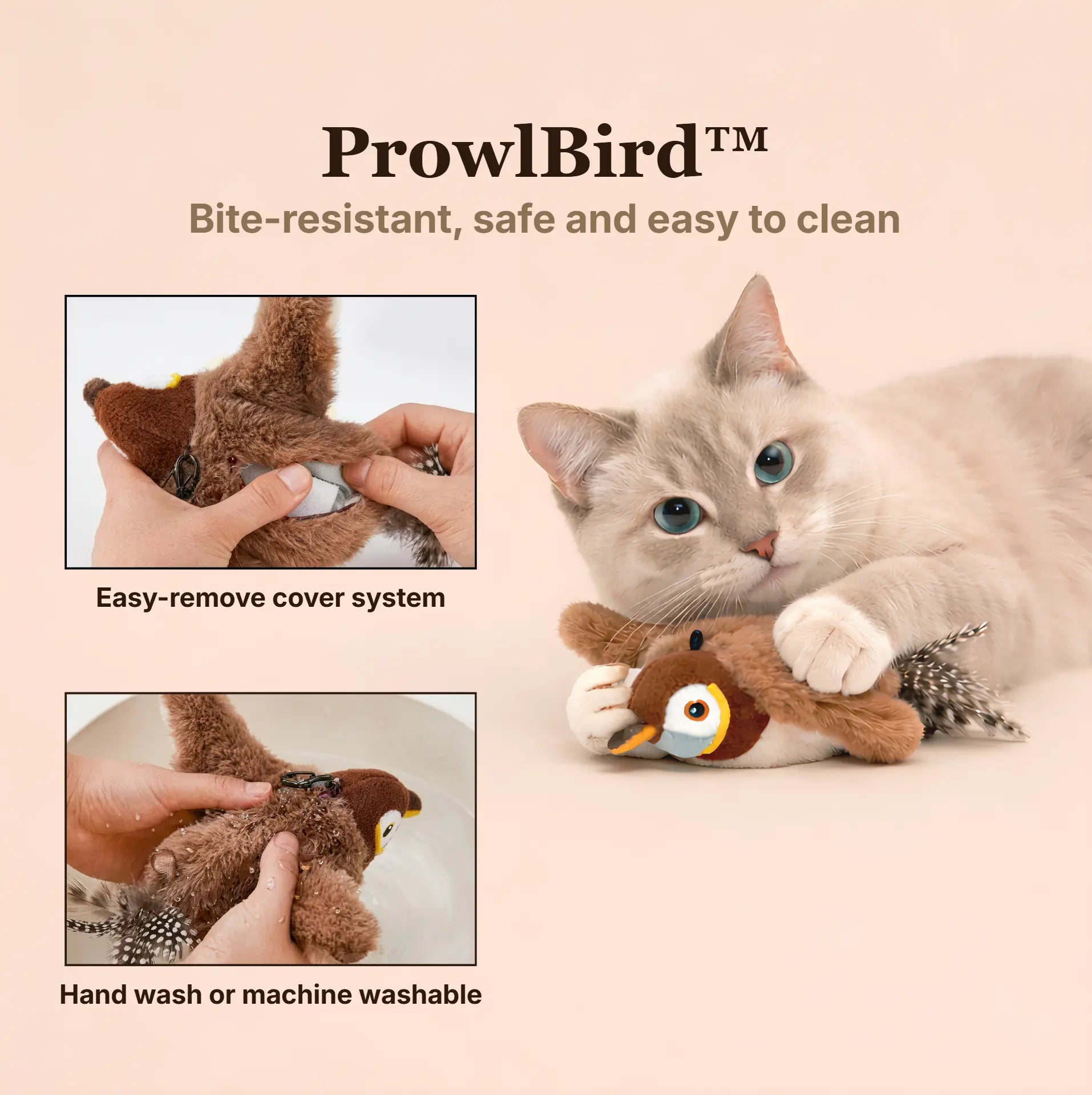 ProwlBird™ - Interactive Motion Cat Toy Whisker & Co